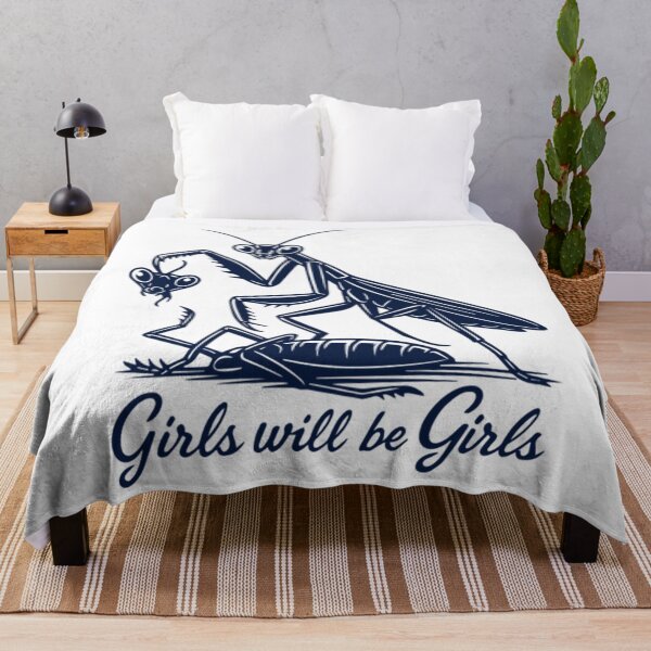 Item preview, Girl Will Be Girls Praying Mantis designed and sold by Tae-bois.