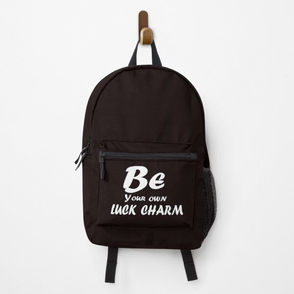 Item preview, Be Your Own Luck Charm – Motivational Quote Design designed and sold by ArtNestVerse.
