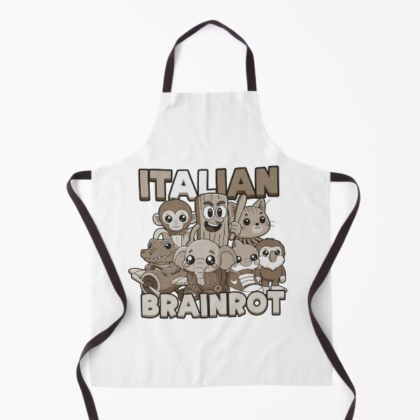 Item preview, Italian Brainrot Cute Vintage Characters designed and sold by Kubala Designs.