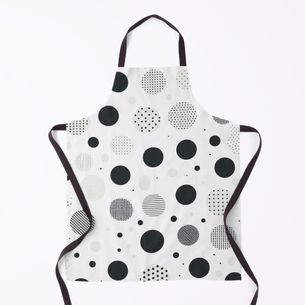 Item preview, Modern Polka Dot Throw Pillow – Minimalist Black & White Pattern designed and sold by Kayshies8120.
