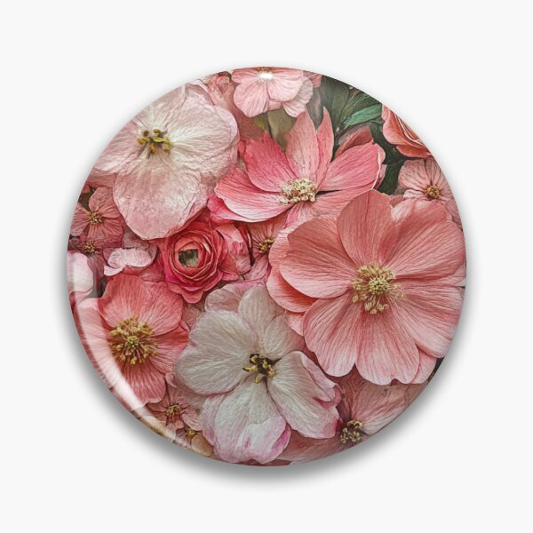 Item preview, Pink and white flowers aesthetic cottage core  designed and sold by cocomelon168.