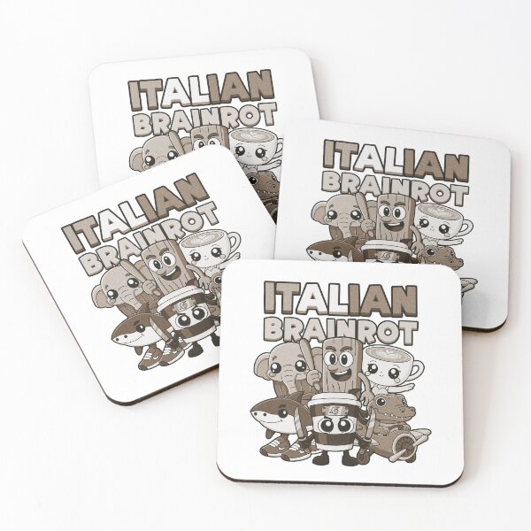 Item preview, Italian Brainrot Cute Characters designed and sold by Kubala Designs.
