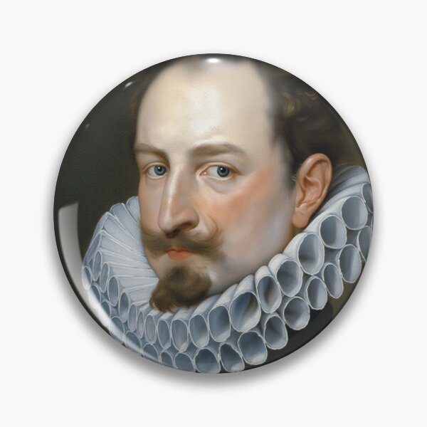 Item preview, Vintage Renaissance era painting of Royal Gentleman in Ruff collar designed and sold by Vintage Designs +.