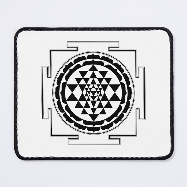 Item preview, Sri Yantra Black on White designed and sold by Sri-Yantra.