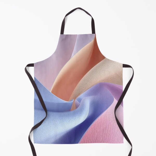 Item preview, Abstract Pastel Fabric Flow with Gentle Curves and Textures designed and sold by Jirka Svetlik, Studio Illuvision.