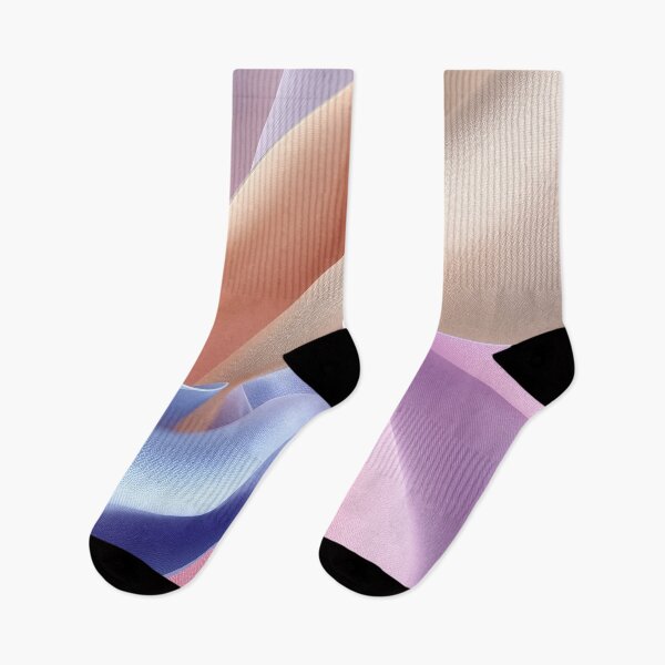 Item preview, Abstract Pastel Fabric Flow with Gentle Curves and Textures designed and sold by Jirka Svetlik, Studio Illuvision.