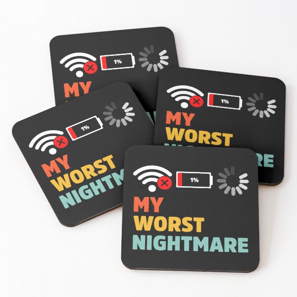 Item preview, My Worst Nightmare Low Battery No WiFi Loading designed and sold by treasure-crafts.