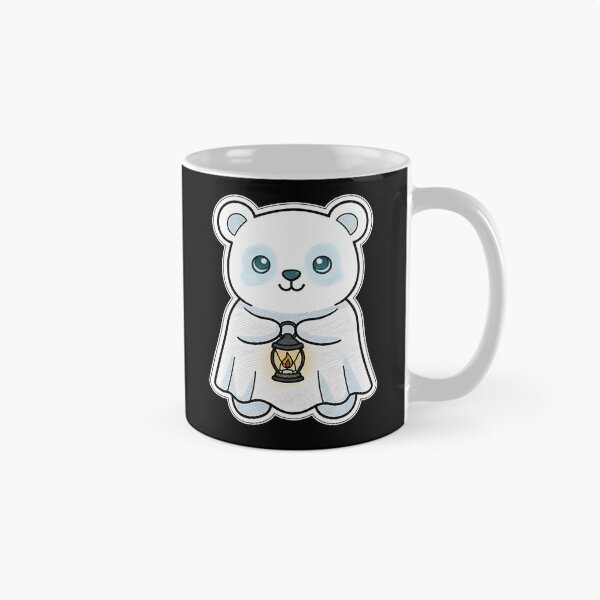 Item preview, Cute Bear Halloween Ghost Costume Lantern Spooky Art designed and sold by ArtDesignTp.