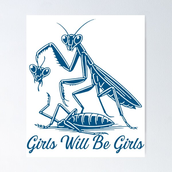 Girl Will Be Girls Praying Mantis