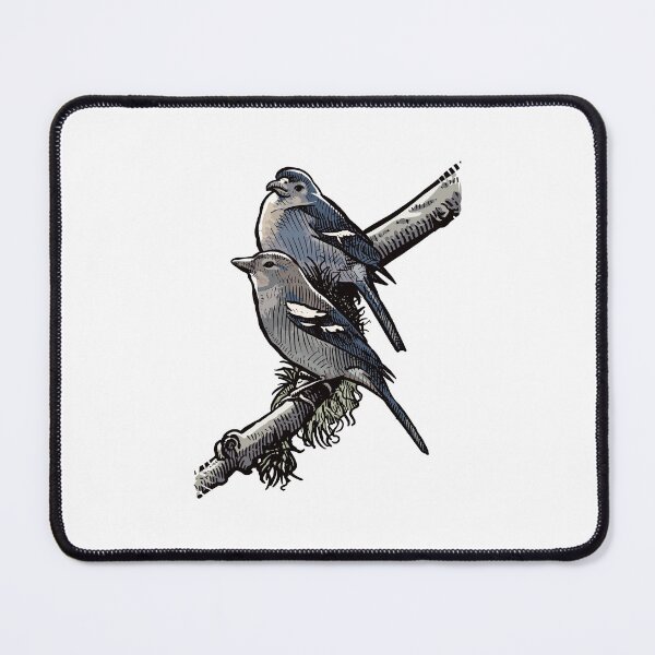 Item preview, Two chaffinches sitting on a twig designed and sold by StefanAlfonso.