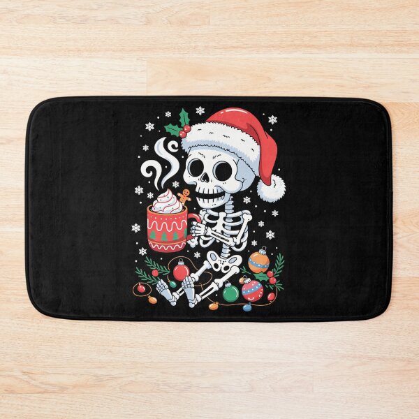 Aperçu de l'œuvre Squelette de Noël Halloween créée et vendue par DeadlockCrew.