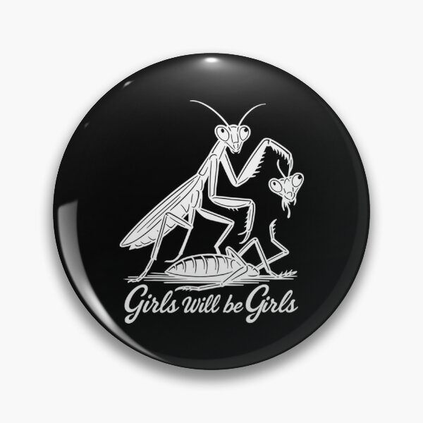 Item preview, Girl Will Be Girls Praying Mantis designed and sold by Tae-bois.