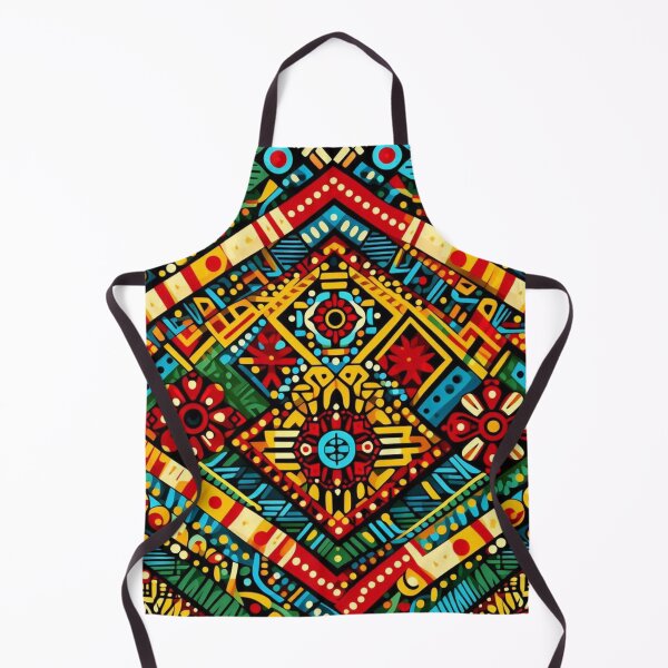 Item preview, African Ankara Print Throw Pillow – Bold Tribal Ethnic Pattern designed and sold by Kayshies8120.