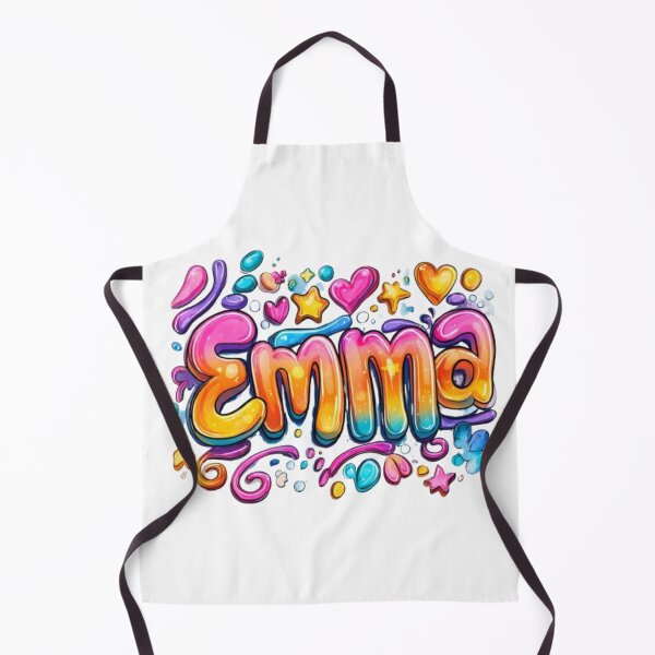 Item preview, Emma – Colorful 3D Name Lettering Art designed and sold by AlexLineArt.