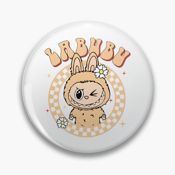 Item preview, Cute Caramel Peach Labubu  designed and sold by BrownHorse90s.