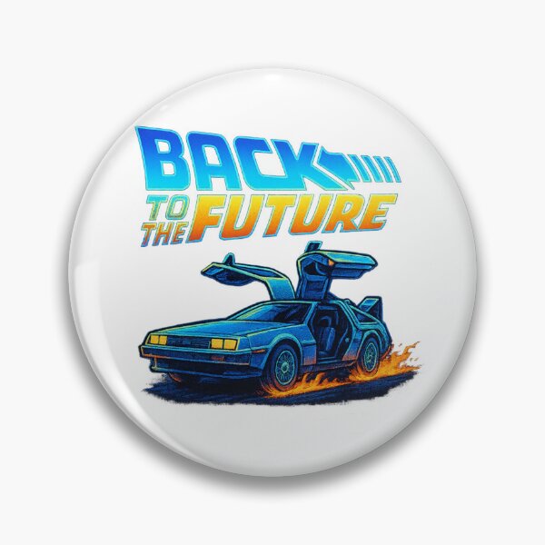 Item preview, Back to the Future Inspired – Retro DeLorean Time Travel Car designed and sold by EternalVibes™.