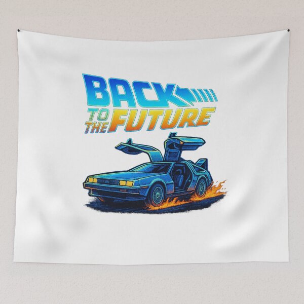 Item preview, Back to the Future Inspired – Retro DeLorean Time Travel Car designed and sold by EternalVibes™.