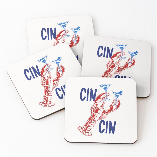 Item preview, Cin Cin Lobster Illustration designed and sold by MaiZephyr.
