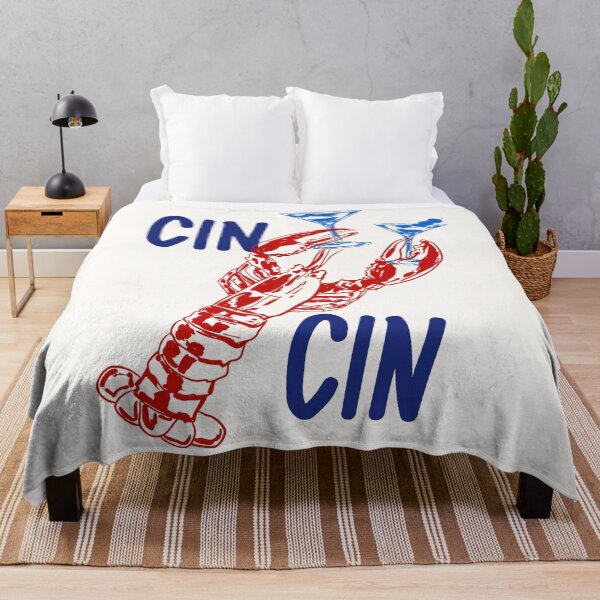 Item preview, Cin Cin Lobster Illustration designed and sold by MaiZephyr.