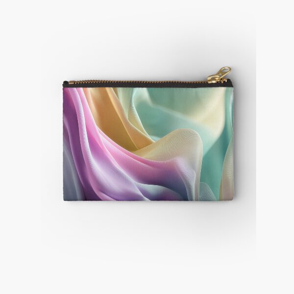 Item preview, Abstract flowing pastel fabric texture in soft folds designed and sold by Jirka Svetlik, Studio Illuvision.