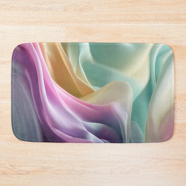 Item preview, Abstract flowing pastel fabric texture in soft folds designed and sold by Jirka Svetlik, Studio Illuvision.