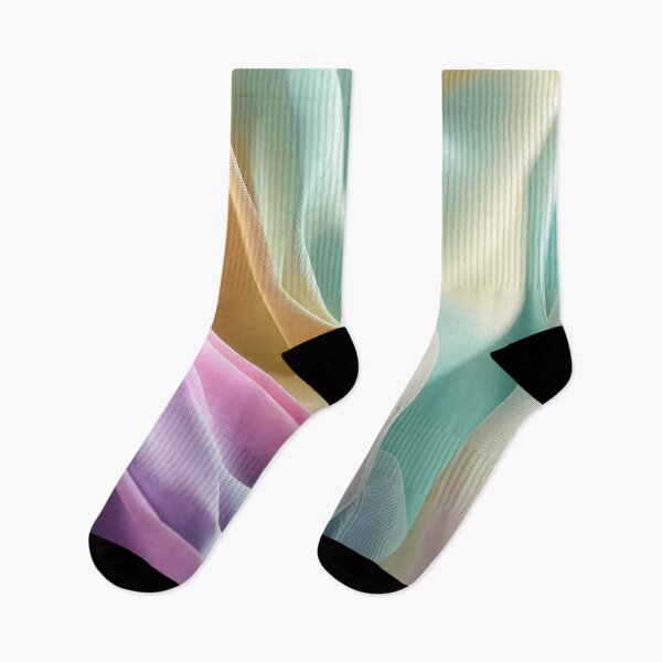 Item preview, Abstract flowing pastel fabric texture in soft folds designed and sold by Jirka Svetlik, Studio Illuvision.
