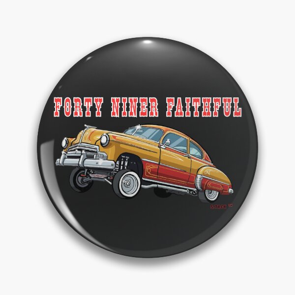 Item preview, FORTY NINER FAITHFUL LOWRIDER FAN ART designed and sold by Arty-Coop.