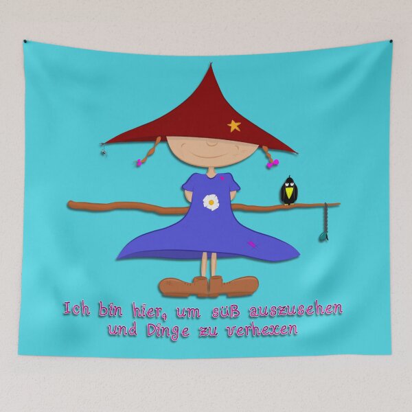 Item preview, I'm here to look cute and jinx things designed and sold by KD das Lama.