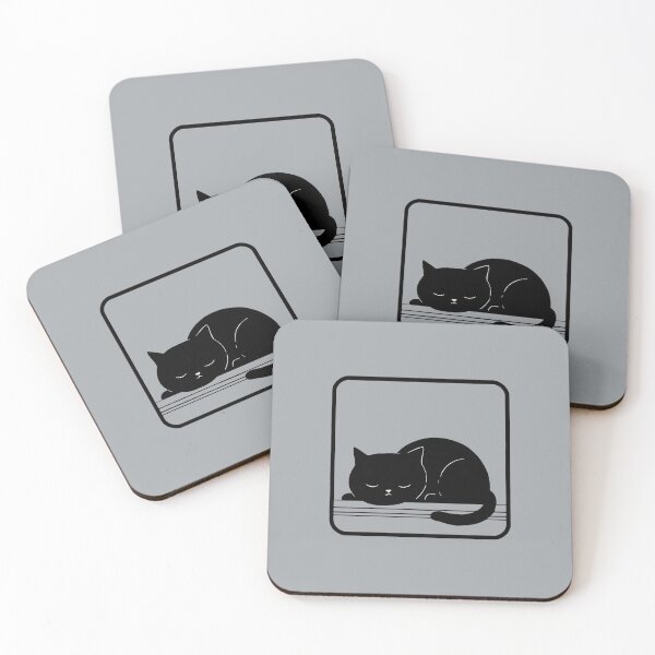 Item preview, Sleeping Cat – Cozy Peaceful Feline Artwork designed and sold by CoputerEasel.