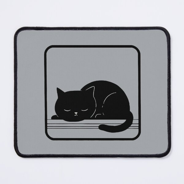 Item preview, Sleeping Cat – Cozy Peaceful Feline Artwork designed and sold by CoputerEasel.