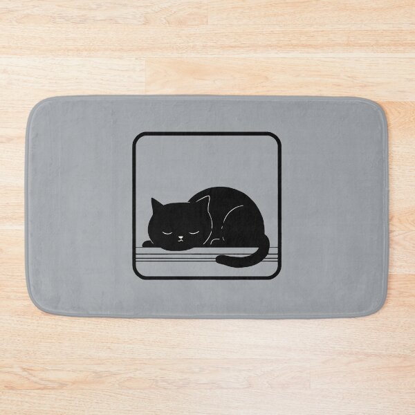 Item preview, Sleeping Cat – Cozy Peaceful Feline Artwork designed and sold by CoputerEasel.