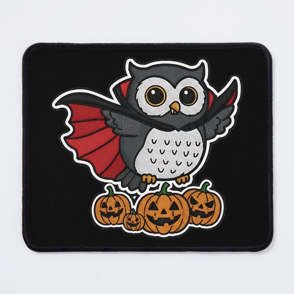 Item preview, Cute Owl Halloween Vampire Costume Pumpkins Spooky Art designed and sold by ArtDesignTp.