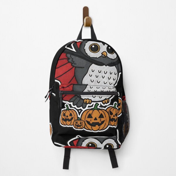Item preview, Cute Owl Halloween Vampire Costume Pumpkins Spooky Art designed and sold by ArtDesignTp.