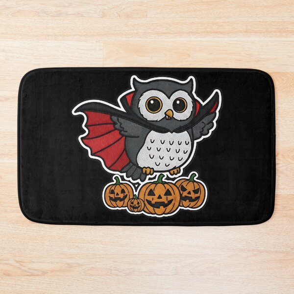 Item preview, Cute Owl Halloween Vampire Costume Pumpkins Spooky Art designed and sold by ArtDesignTp.