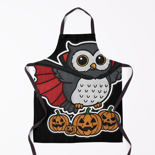 Item preview, Cute Owl Halloween Vampire Costume Pumpkins Spooky Art designed and sold by ArtDesignTp.