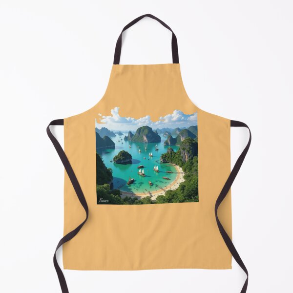 Item preview, Draw this – Ha Long Bay Vietnam 3D Scenic Wonders , designed and sold by PaintMeWorld.
