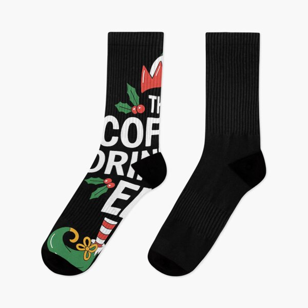 Item preview, Coffee Drinking Christmas Elf X-Mas Party designed and sold by DeadlockCrew.
