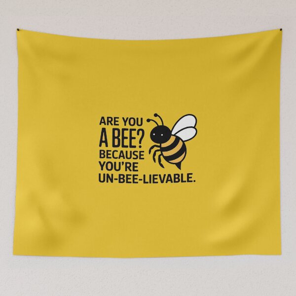 Item preview, Cute Bee Un-Bee-Lievable Art designed and sold by Christian Weiss.