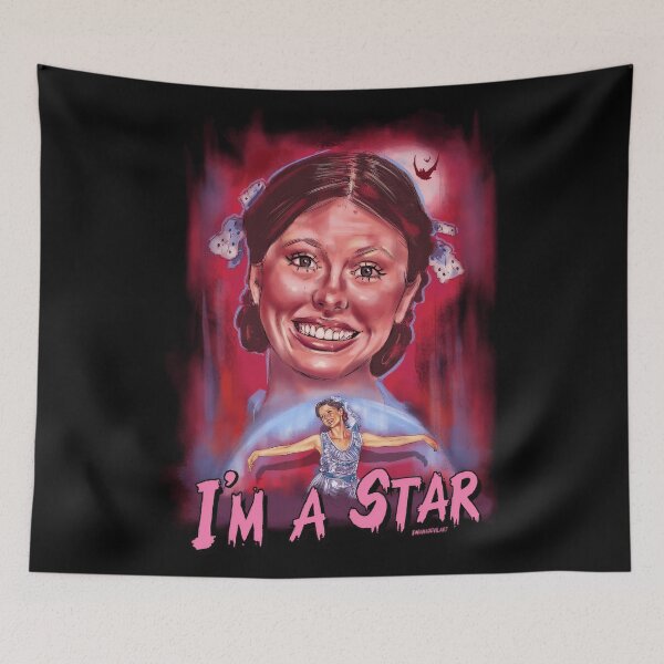 Item preview, vintage funny aldult scary retro flims horror star creepy movie designed and sold by Pollocknaj.