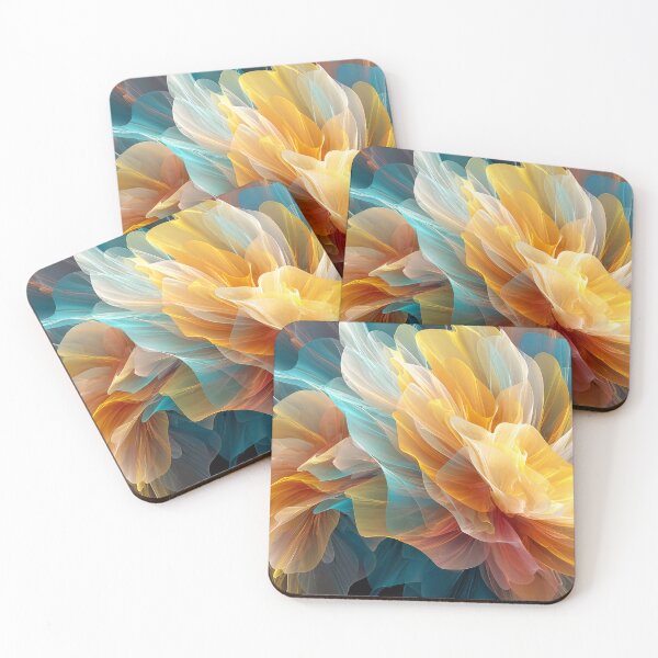 Item preview, Radiant Bloom of Ethereal Petals in Light and Shadow designed and sold by Jirka Svetlik, Studio Illuvision.