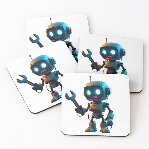 Item preview, Goofy Robot Meme Icon designed and sold by TitanHead.