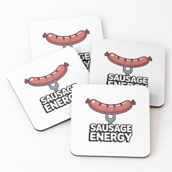Item preview, Sausage Energy Bold Design designed and sold by Christian Weiss.