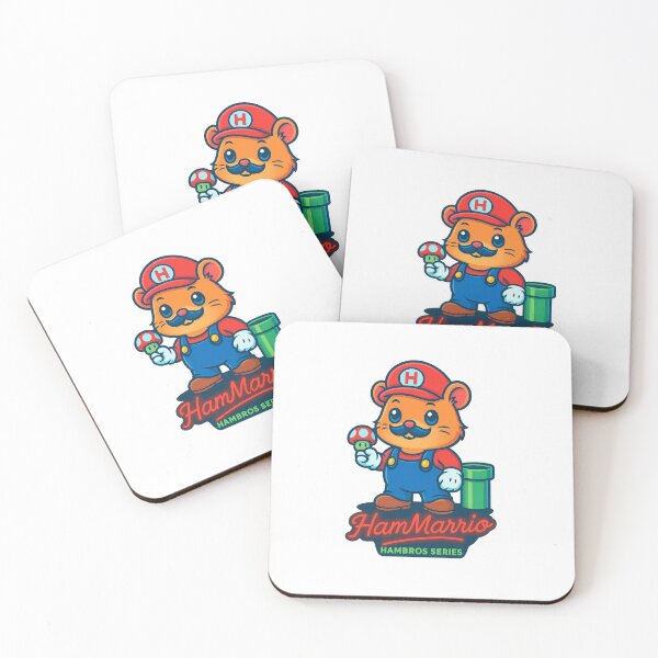 Item preview, HamMarrio – NeonHamsters Hambros Series ?? designed and sold by NeonHamsters.