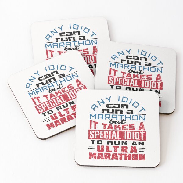 Item preview, Funny Ultra Marathon Any Idiot Can Run designed and sold by jaygo.