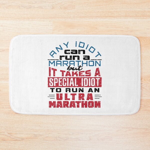 Item preview, Funny Ultra Marathon Any Idiot Can Run designed and sold by jaygo.