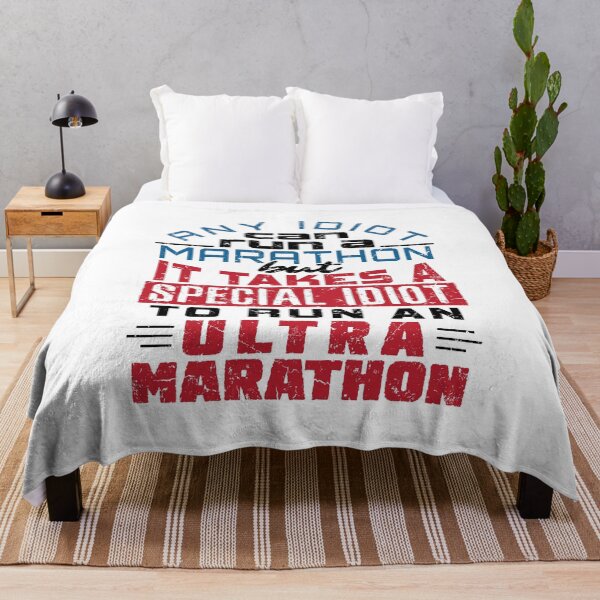 Item preview, Funny Ultra Marathon Any Idiot Can Run designed and sold by jaygo.