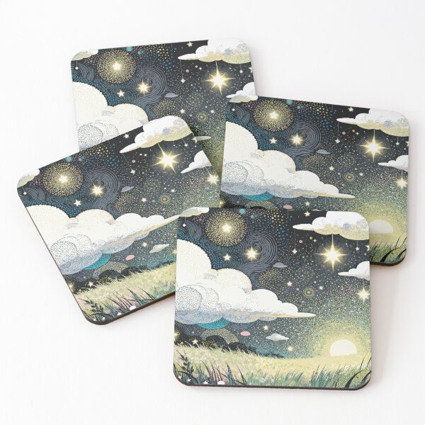 Item preview, Luminous Horizon in a Star-Dusted Dreamscape designed and sold by zzz888.