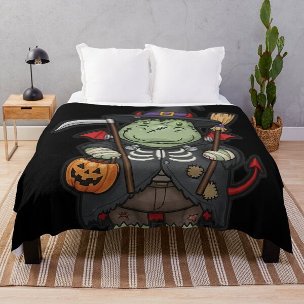 Item preview, Cute Dragon Halloween Witch Costume Pumpkin Spooky Art designed and sold by ArtDesignTp.