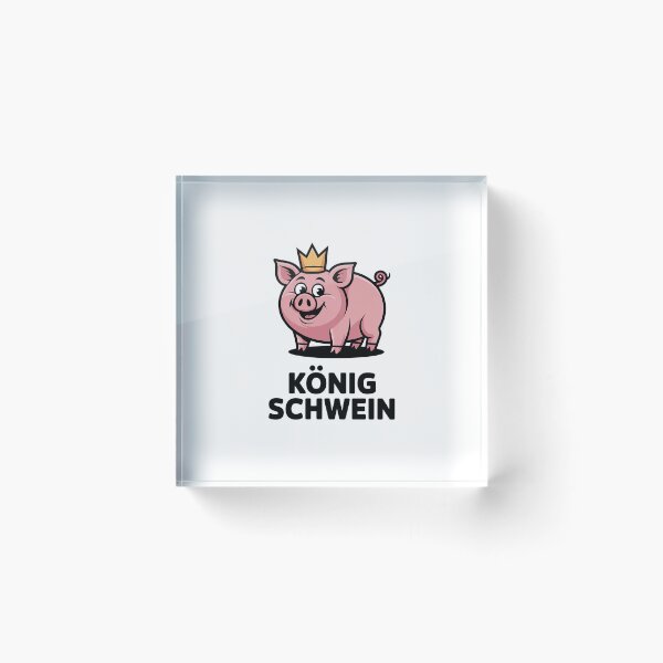 Artikelvorschau, König Schwein Crowned Pig entworfen und verkauft von Christian Weiss.