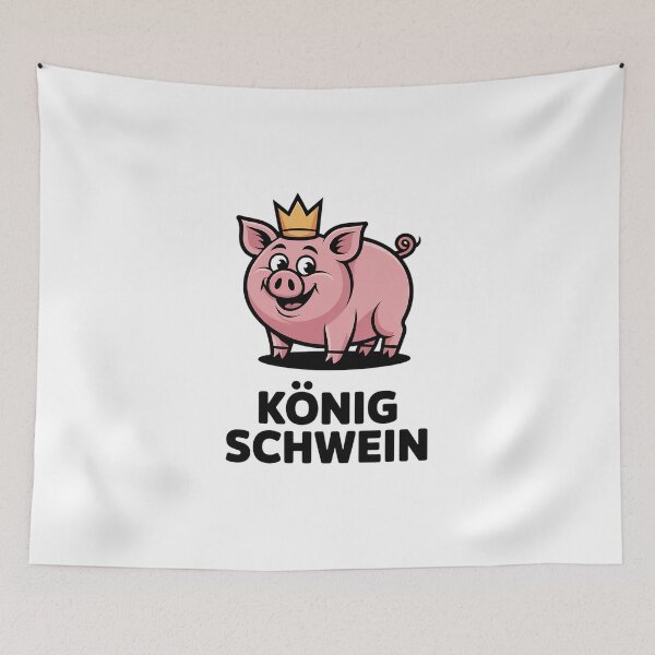 Artikelvorschau, König Schwein Crowned Pig entworfen und verkauft von Christian Weiss.